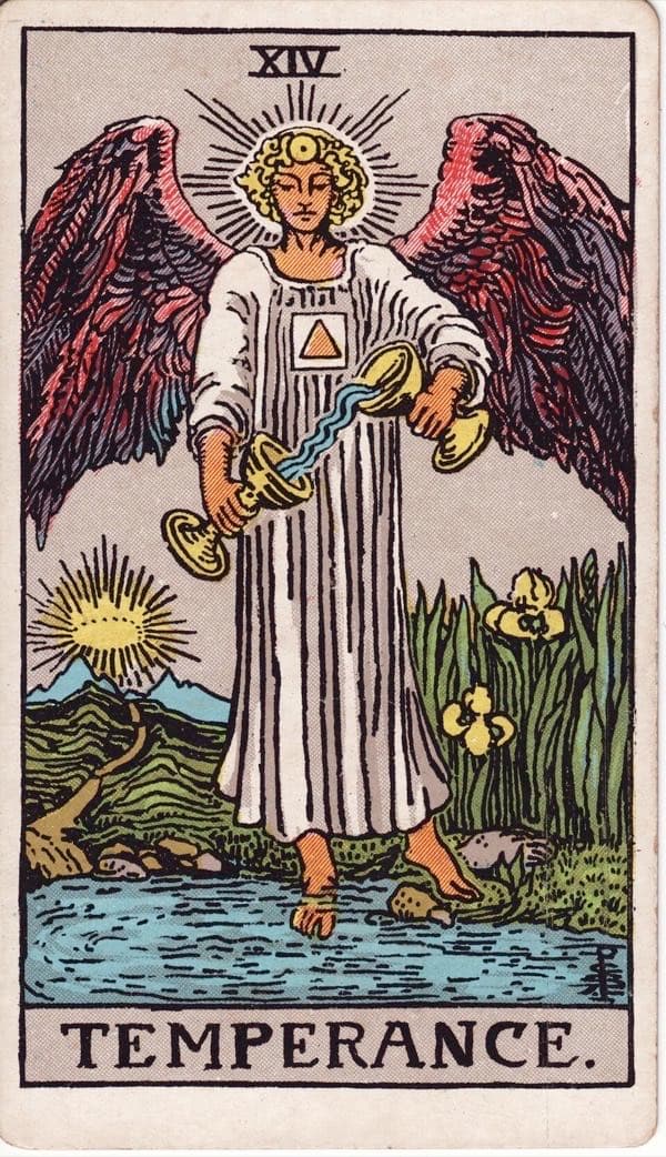 Temperance, upright