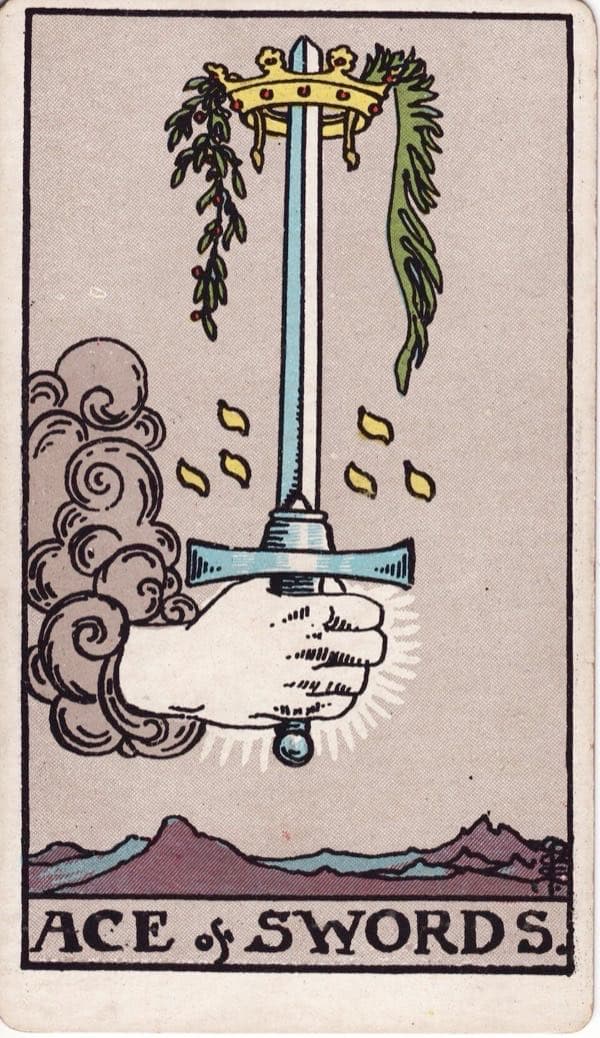 Ace of Swords, upright